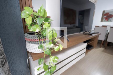 Sala de apartamento à venda com 3 quartos, 59m² em Vila Valparaíso, Santo André