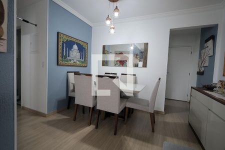 Sala de apartamento à venda com 3 quartos, 59m² em Vila Valparaíso, Santo André