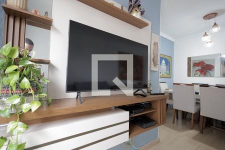 Sala de apartamento à venda com 3 quartos, 59m² em Vila Valparaíso, Santo André