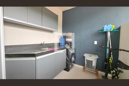 Sala/Cozinha de casa de condomínio à venda com 3 quartos, 140m² em Ipanema, Lagoa Santa