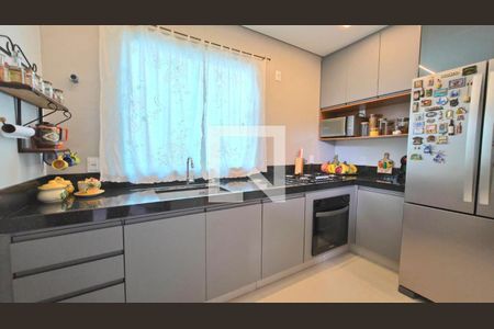 Sala/Cozinha de casa de condomínio à venda com 3 quartos, 140m² em Ipanema, Lagoa Santa
