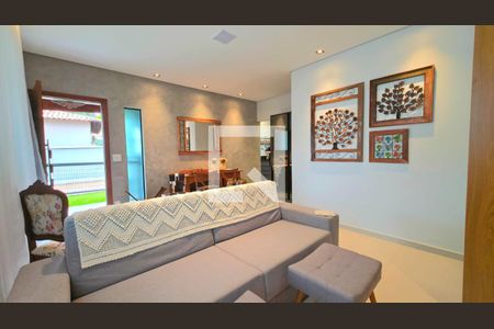 Sala/Cozinha de casa de condomínio à venda com 3 quartos, 140m² em Ipanema, Lagoa Santa