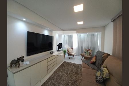 Sala de apartamento para alugar com 1 quarto, 62m² em Centro, São Vicente