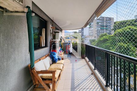 Varanda  de apartamento à venda com 2 quartos, 81m² em Maracanã, Rio de Janeiro