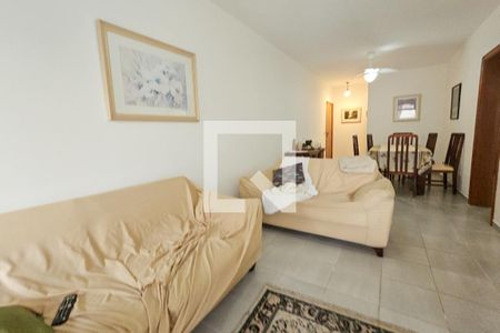 Sala de apartamento para alugar com 2 quartos, 84m² em Jardim Belmar, Guarujá