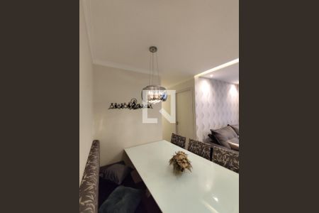 Sala de apartamento à venda com 3 quartos, 70m² em Campestre, Santo André