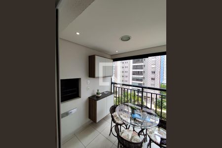 Varanda de apartamento à venda com 3 quartos, 70m² em Campestre, Santo André