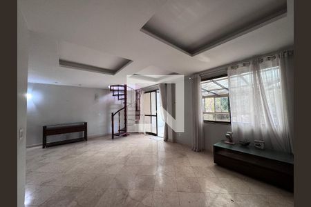 Sala de apartamento à venda com 4 quartos, 323m² em Recreio dos Bandeirantes, Rio de Janeiro