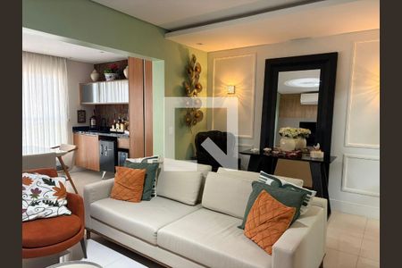 Sala de apartamento à venda com 3 quartos, 91m² em Jardim Paraiso, São Paulo