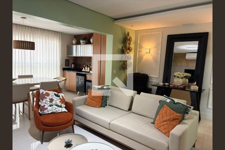 Sala de apartamento à venda com 3 quartos, 91m² em Jardim Paraiso, São Paulo