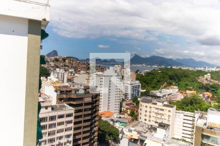 Vista da Sala de apartamento à venda com 3 quartos, 100m² em Ingá, Niterói