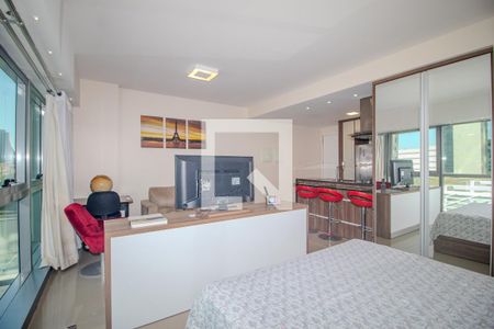 Sala/Cozinha/Suite de kitnet/studio para alugar com 1 quarto, 41m² em Praia de Belas, Porto Alegre