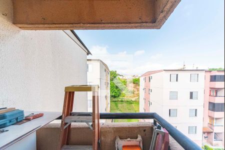 Varanda da Sala de apartamento à venda com 2 quartos, 50m² em Jardim Alzira Franco, Santo André