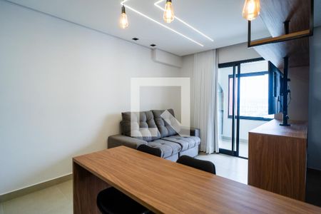 Sala de apartamento para alugar com 1 quarto, 51m² em Parque Campolim, Sorocaba