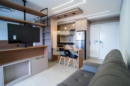 Sala de apartamento para alugar com 1 quarto, 51m² em Parque Campolim, Sorocaba