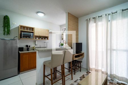 Sala de apartamento para alugar com 1 quarto, 30m² em Bela Vista, São Paulo