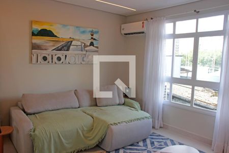 Sala de apartamento para alugar com 2 quartos, 96m² em Campo Grande, Santos