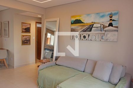 Sala de apartamento para alugar com 2 quartos, 96m² em Campo Grande, Santos