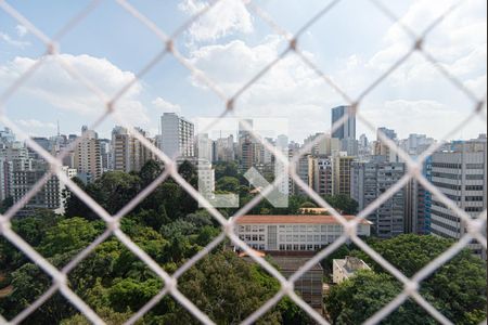 Vista da Varanda da Sala de apartamento para alugar com 2 quartos, 56m² em Consolação, São Paulo