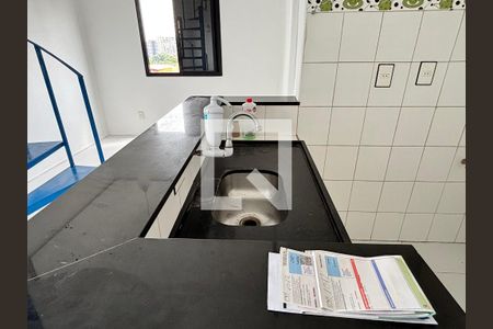 Sala/Cozinha de apartamento à venda com 1 quarto, 30m² em Mirandópolis, São Paulo