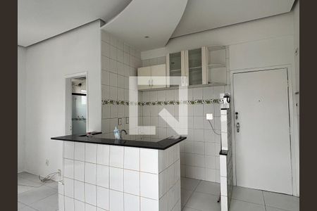 Sala/Cozinha de apartamento à venda com 1 quarto, 30m² em Mirandópolis, São Paulo