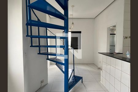 Sala/Cozinha de apartamento à venda com 1 quarto, 30m² em Mirandópolis, São Paulo