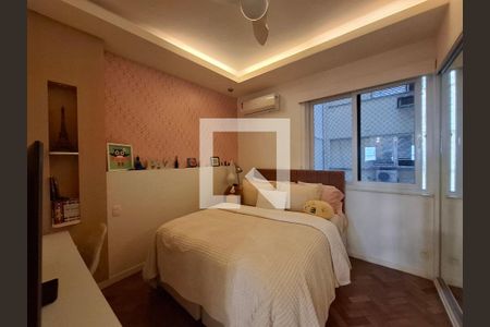 Suíte  de apartamento à venda com 2 quartos, 130m² em Laranjeiras, Rio de Janeiro