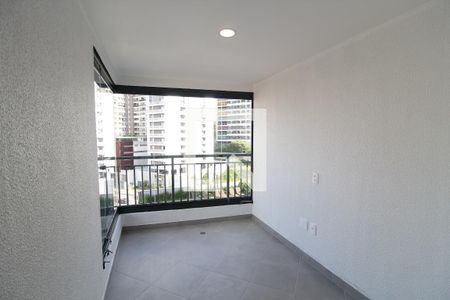Varanda da Sala de apartamento para alugar com 1 quarto, 33m² em Butantã, São Paulo