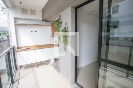 Varanda da Sala de apartamento para alugar com 2 quartos, 72m² em Jacarepaguá, Rio de Janeiro