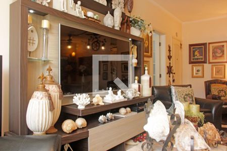 Sala de apartamento para alugar com 3 quartos, 150m² em Gonzaga, Santos