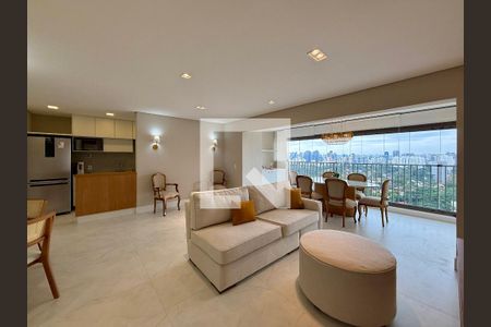 Sala de apartamento à venda com 2 quartos, 95m² em Alto Boa Vista , São Paulo