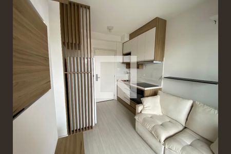 Sala de kitnet/studio para alugar com 1 quarto, 28m² em Chácara Santo Antônio (zona Sul), São Paulo