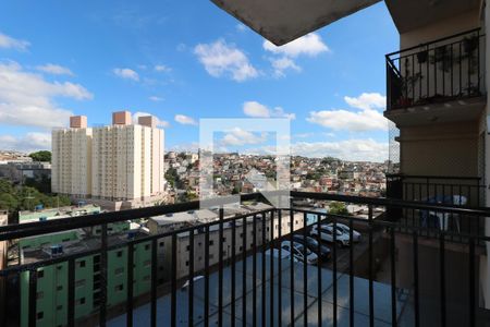 Varanda da Sala de apartamento para alugar com 3 quartos, 63m² em Centro, Diadema