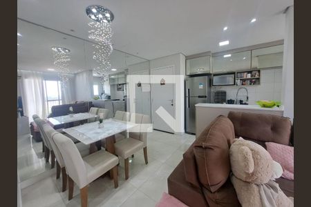 Sala de apartamento para alugar com 2 quartos, 46m² em Quitaúna, Osasco