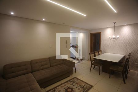 Sala de apartamento à venda com 3 quartos, 107m² em Grajaú, Belo Horizonte