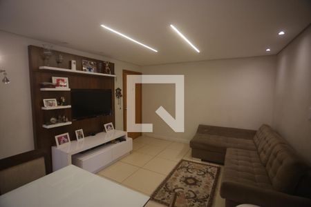 Sala de apartamento à venda com 3 quartos, 107m² em Grajaú, Belo Horizonte
