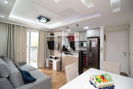 Sala de apartamento para alugar com 2 quartos, 50m² em Vila Augusta, Guarulhos