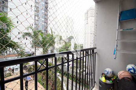 Varanda da Sala de apartamento para alugar com 2 quartos, 50m² em Vila Augusta, Guarulhos