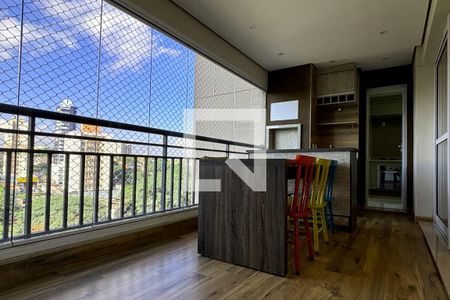 Varanda da Sala  de apartamento à venda com 3 quartos, 116m² em Baeta Neves, São Bernardo do Campo