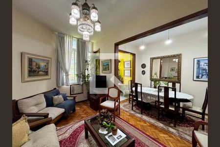 Sala de apartamento para alugar com 3 quartos, 116m² em Copacabana, Rio de Janeiro