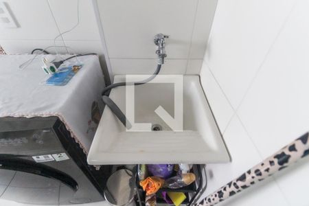 Sala - Cozinha de apartamento para alugar com 2 quartos, 34m² em Colônia (zona Leste), São Paulo