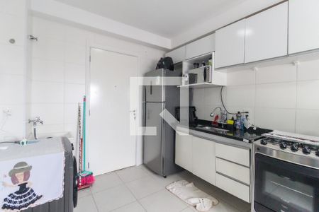Sala - Cozinha de apartamento para alugar com 2 quartos, 34m² em Colônia (zona Leste), São Paulo