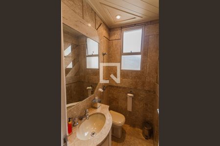 Lavabo na Sala de apartamento à venda com 4 quartos, 152m² em Lourdes, Belo Horizonte