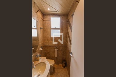 Lavabo na Sala de apartamento à venda com 4 quartos, 152m² em Lourdes, Belo Horizonte