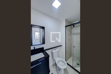 Banheiro de apartamento para alugar com 1 quarto, 25m² em Belenzinho, São Paulo