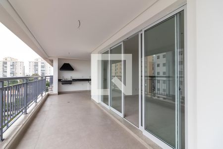 Varanda Gourmet de apartamento à venda com 4 quartos, 183m² em Santana, São Paulo