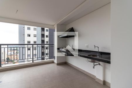 Varanda Gourmet de apartamento à venda com 4 quartos, 183m² em Santana, São Paulo
