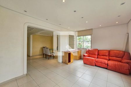 Sala de apartamento para alugar com 3 quartos, 110m² em Loteamento Joao Batista Juliao, Guarujá