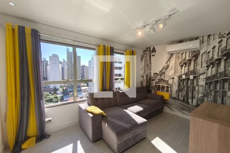 Sala de Estar de apartamento para alugar com 1 quarto, 70m² em Centro, Campinas