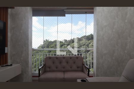 Sala / Vista  de apartamento para alugar com 2 quartos, 52m² em Furnas, São Paulo